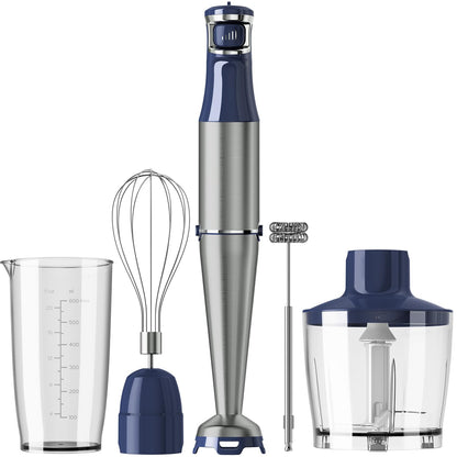 5-in-1 Immersion Blender with Variable Speed Control