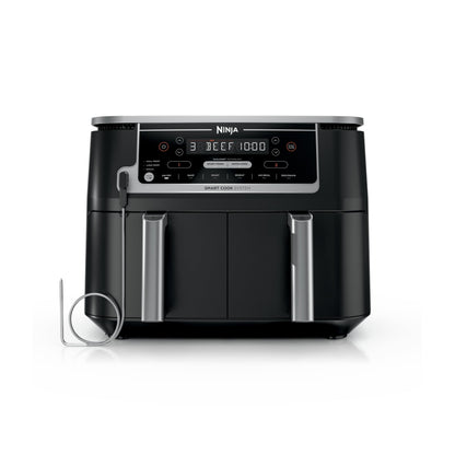 Dual-Zone Air Fryer with Smart Finish Cooking
