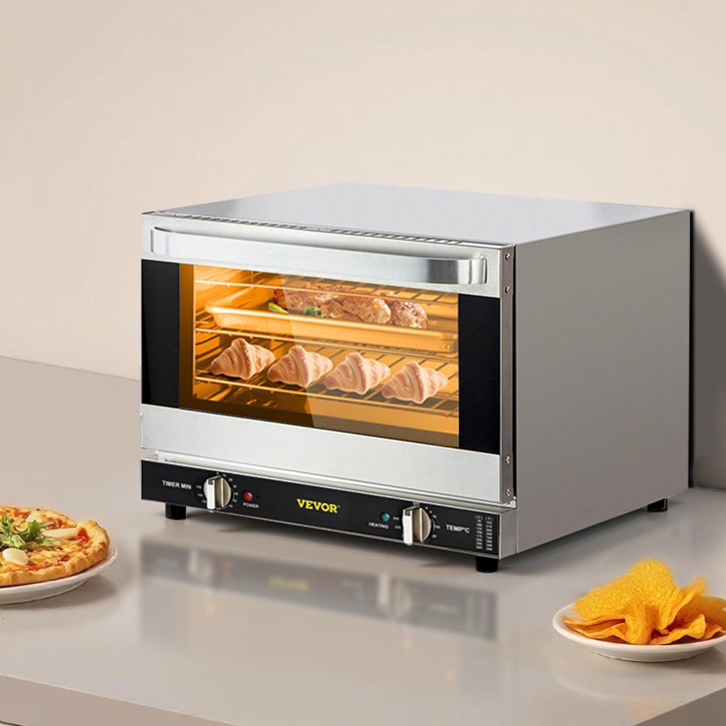 Commercial Convection Oven with High-Capacity Design