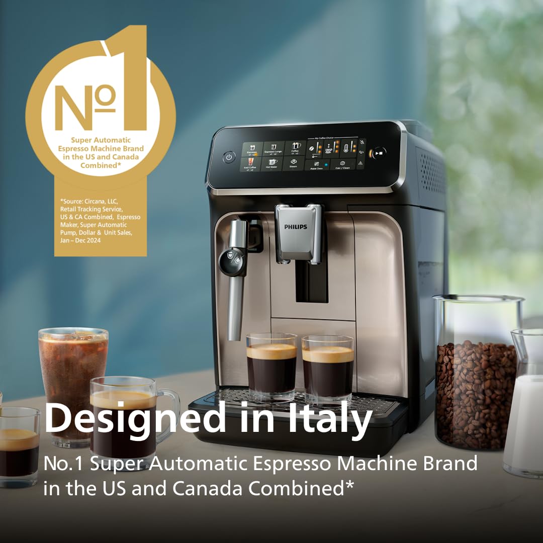 Automatic Espresso Machine with Built-In Grinder