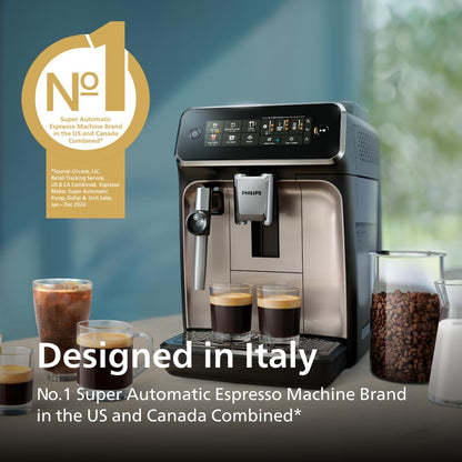 Automatic Espresso Machine with Built-In Grinder