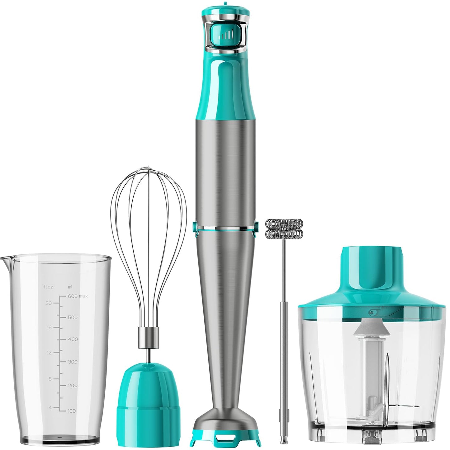 5-in-1 Immersion Blender with Variable Speed Control