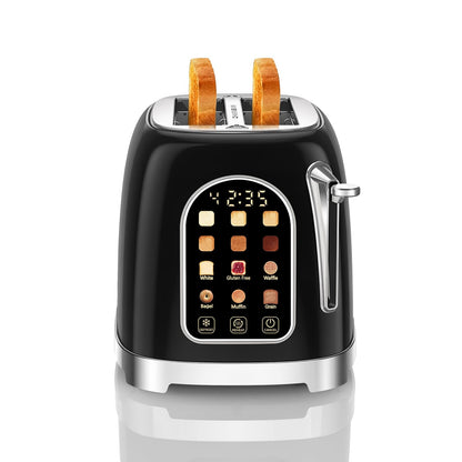 2-Slice Touchscreen Toaster with 6 Browning Levels