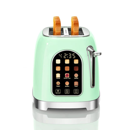 2-Slice Touchscreen Toaster with 6 Browning Levels
