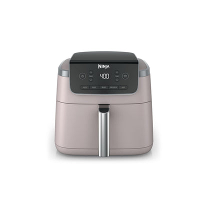 Ninja Air Fryer with Air Crisp | 5 QT Capacity fits up to 4lbs of Fries | 4-in-1 Pro Air Fry, Roast, Reheat, Dehydrate | 400°F Max Temp | 1750 Watts | W/Nonstick Basket & Crisper Plate | Grey | AF141