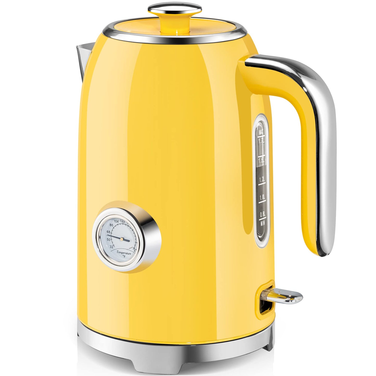 1.7L Electric Kettle with Stainless Steel Interior
