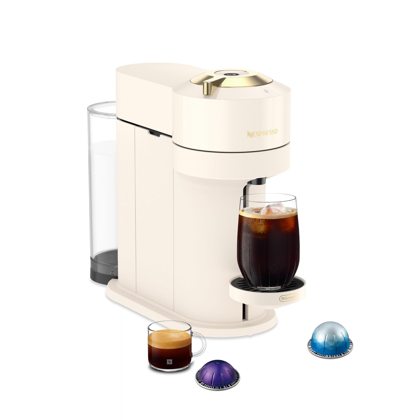 Coffee & Espresso Maker with One-Touch Brewing