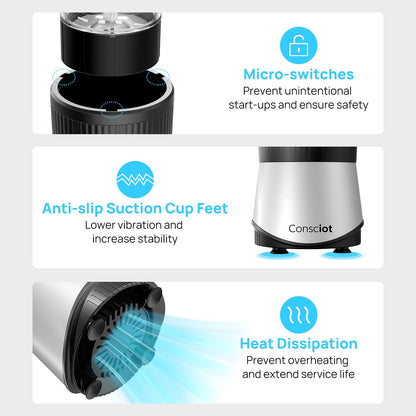 Countertop Blender with Multi-Speed Control