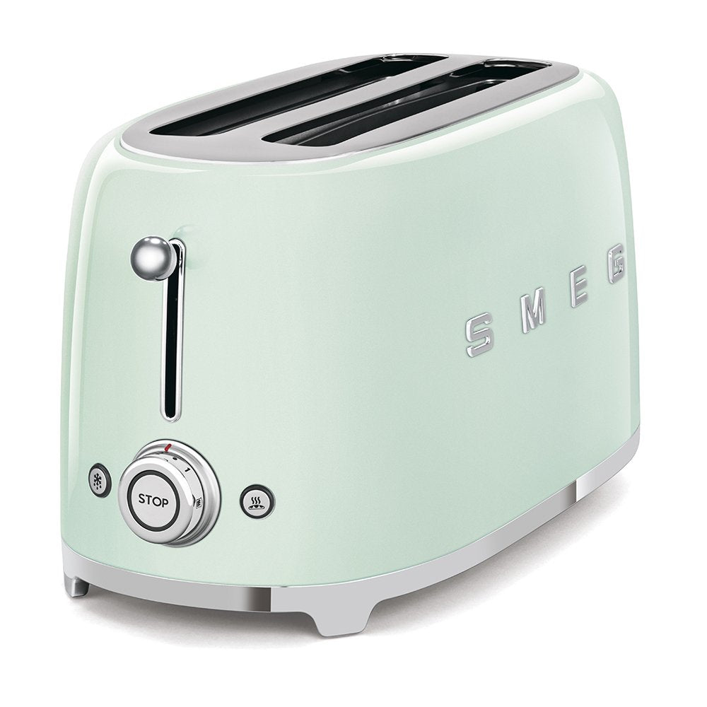 2-Slice Retro Toaster with Wide-Slot Design