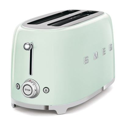 2-Slice Retro Toaster with Wide-Slot Design