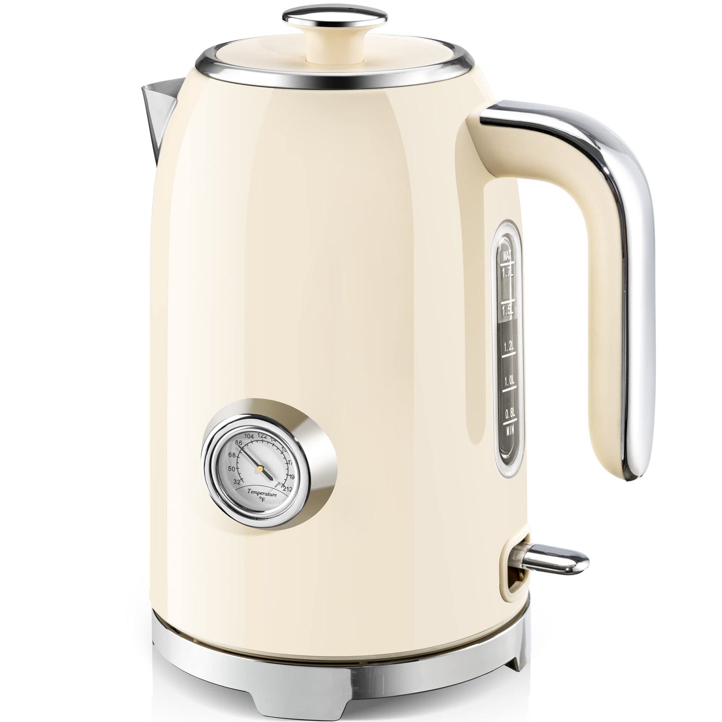 1.7L Electric Kettle with Stainless Steel Interior