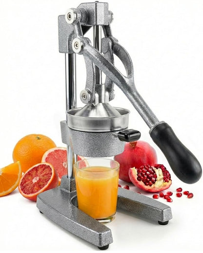 Cast Iron Citrus Juicer with Stainless Steel Cup