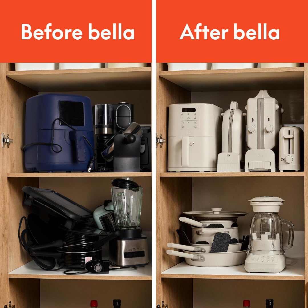 Bella 7 Piece Ceramic Non-Stick Cookware Set