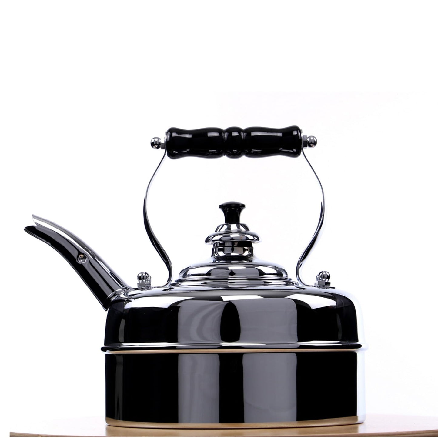 1.9-Quart Copper Tea Kettle with Whistling Lid