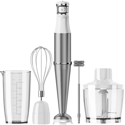 5-in-1 Immersion Blender with Variable Speed Control