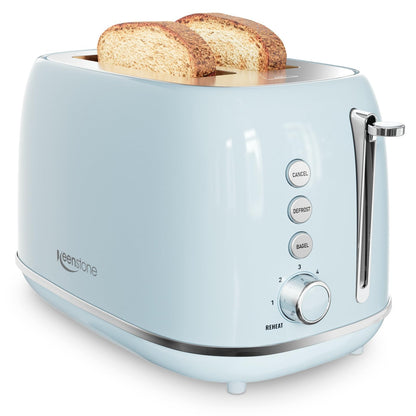 2-Slice Retro Toaster with 6 Browning Settings
