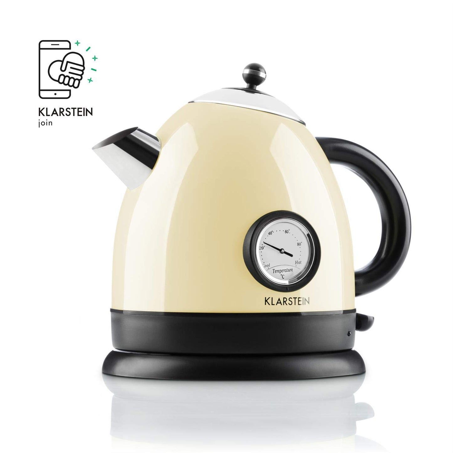 1.5L Stainless Steel Electric Kettle with 2200W Power