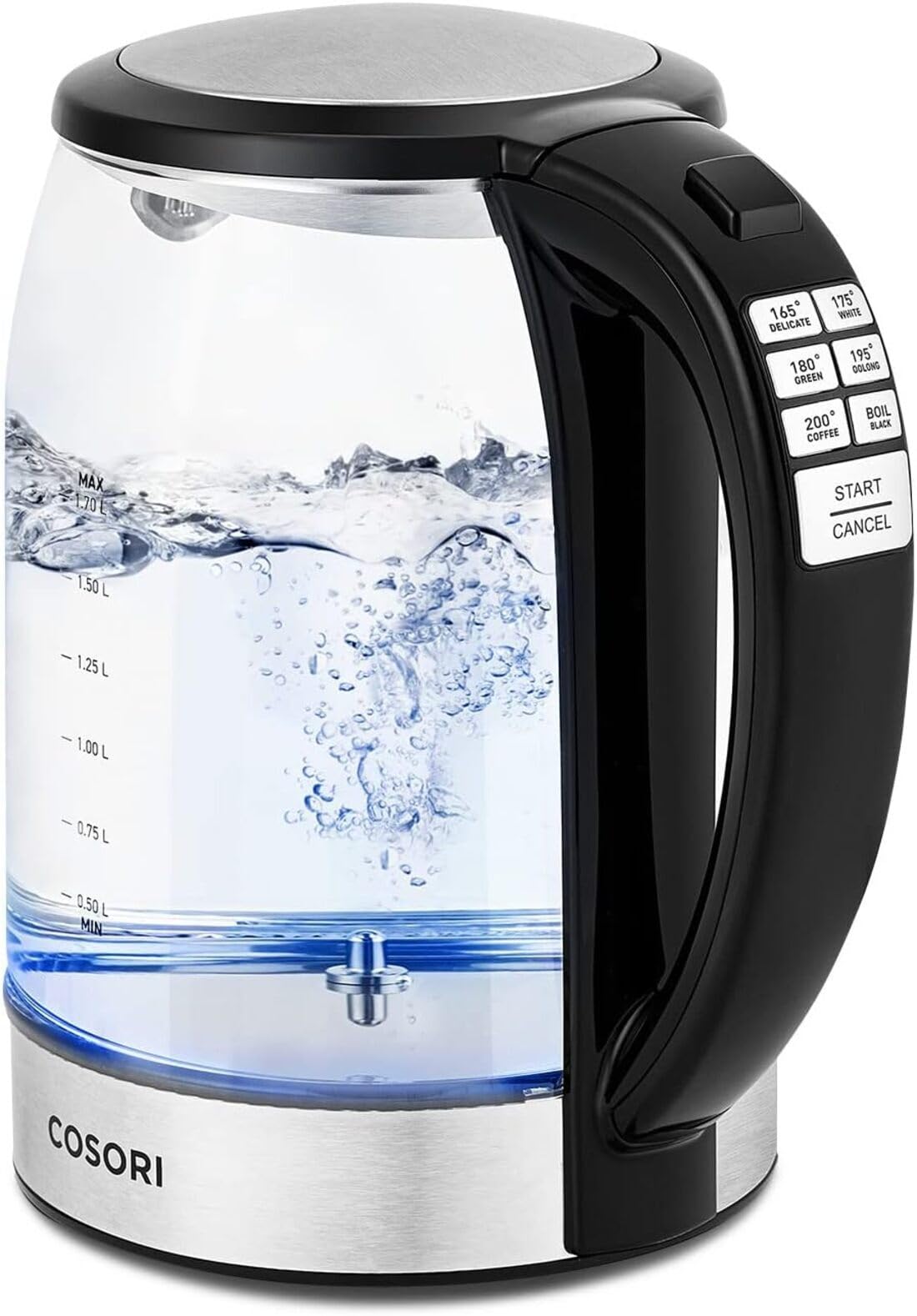 Electric Tea Kettle with Rapid Boil Technology