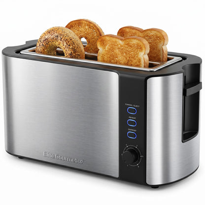 2-Slice Touchscreen Toaster with 6 Preset Menus