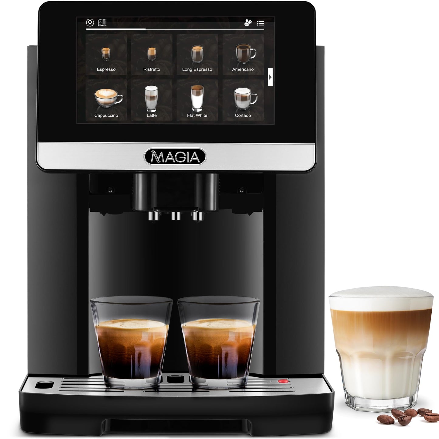 Automatic Espresso Machine with One-Touch Brewing