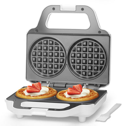 2-Piece Waffle Maker Set with Nonstick Plates