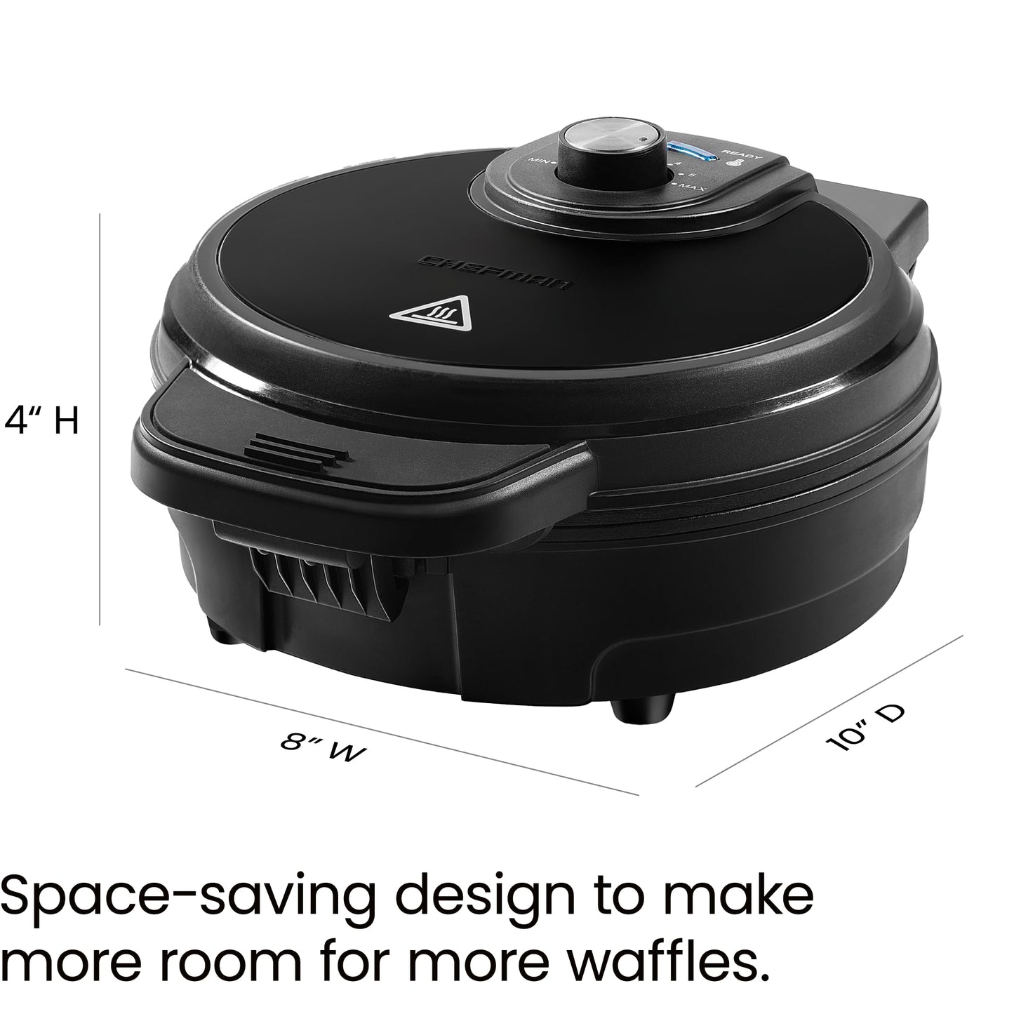 Waffle Maker with Adjustable Browning Control