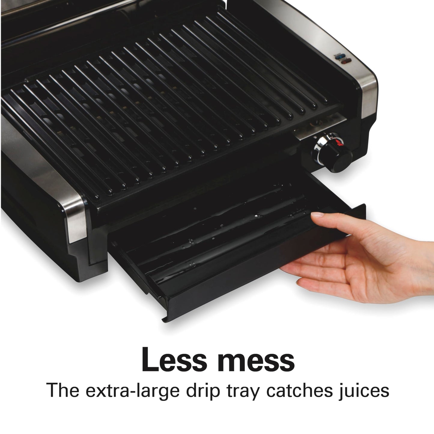 Indoor Searing Grill with Adjustable Temperature