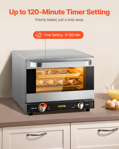 Commercial Convection Oven with High-Capacity Design