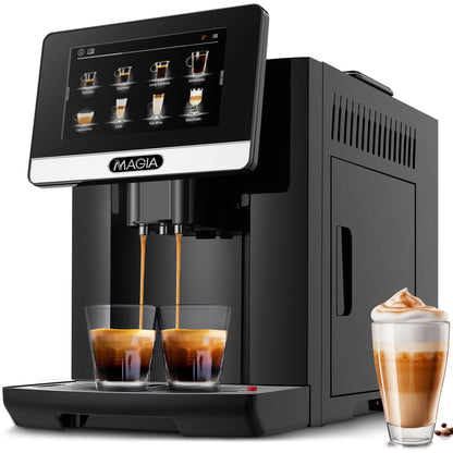 Automatic Espresso Machine with One-Touch Brewing