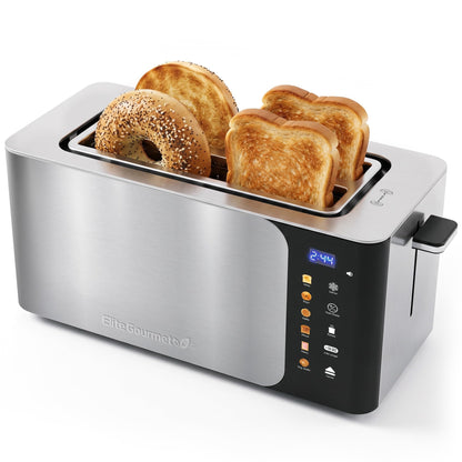 2-Slice Touchscreen Toaster with 6 Preset Menus