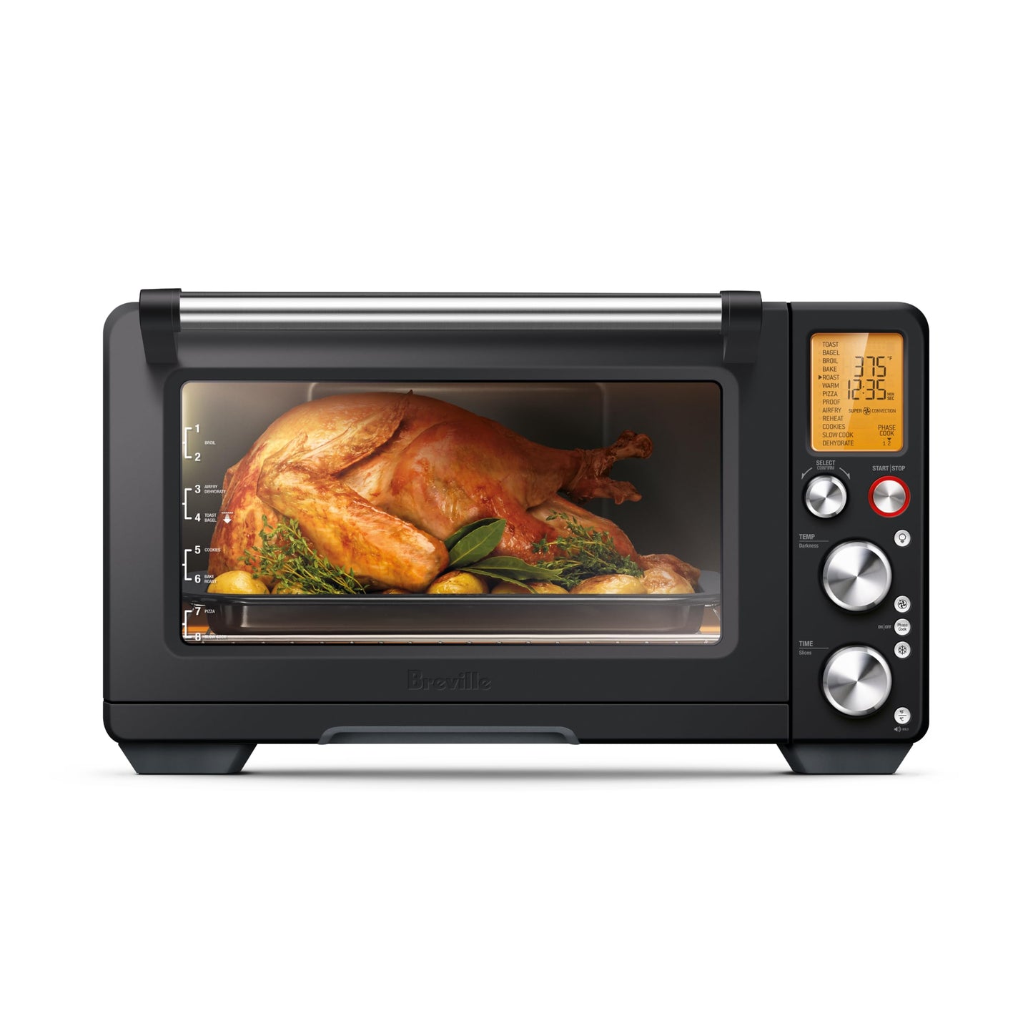 Smart Air Fryer Toaster Oven with Convection Cooking