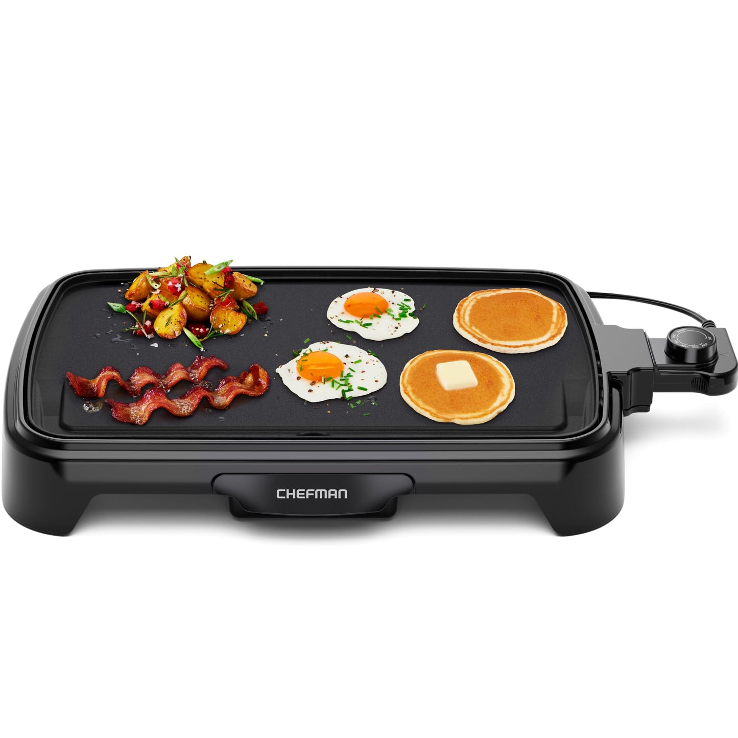 Extra-Large Electric Griddle with Temperature Control