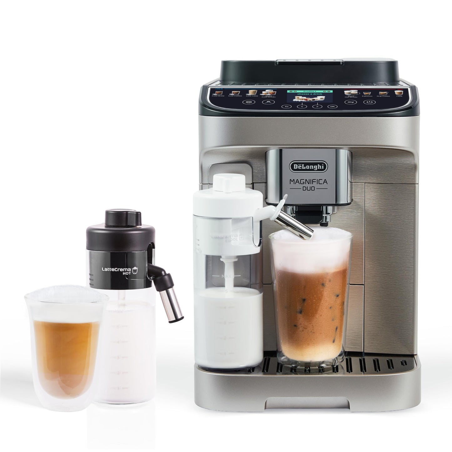 Automatic Espresso Machine with One-Touch Brewing