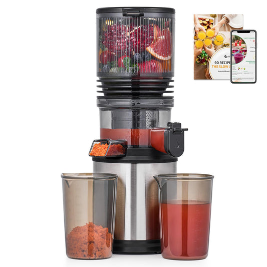 Cold Press Juicer with 6-Inch Wide Feed Chute　　⧉