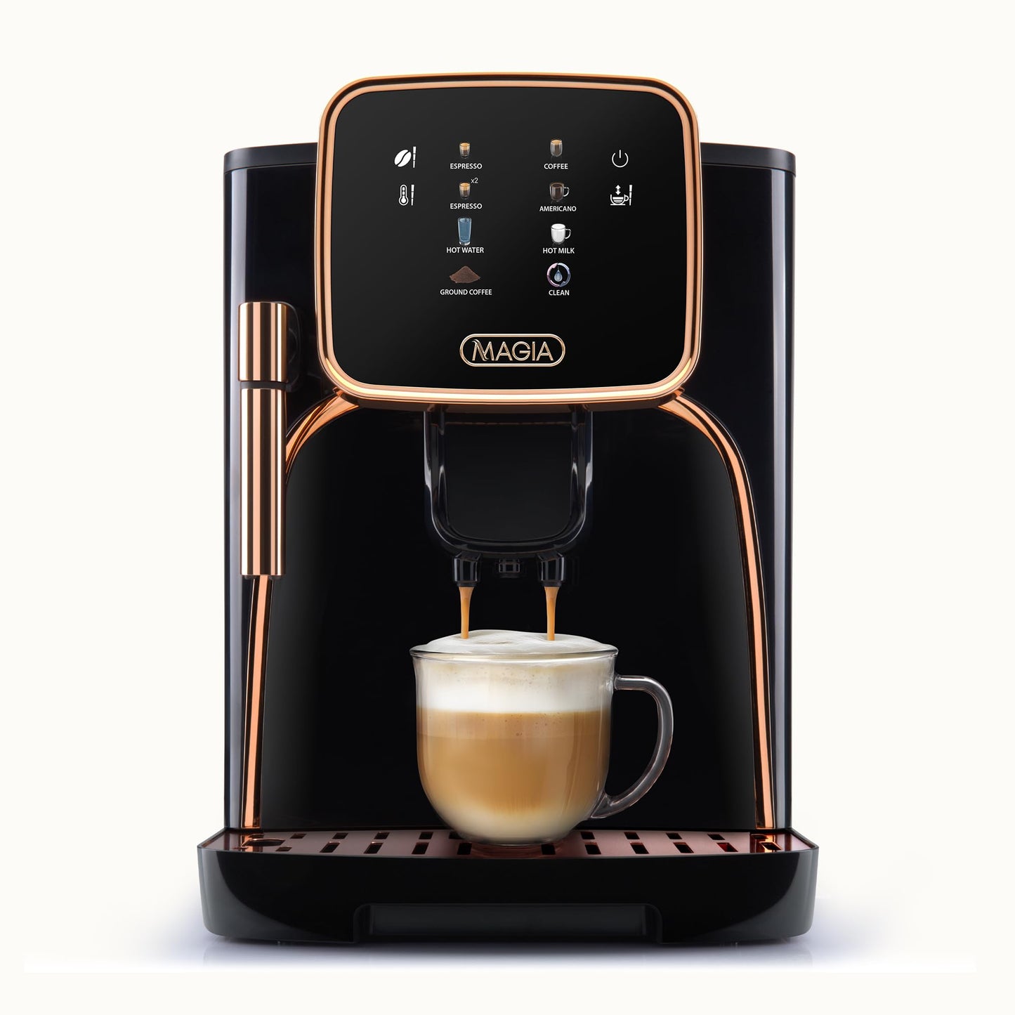 Automatic Espresso Machine with One-Touch Brewing