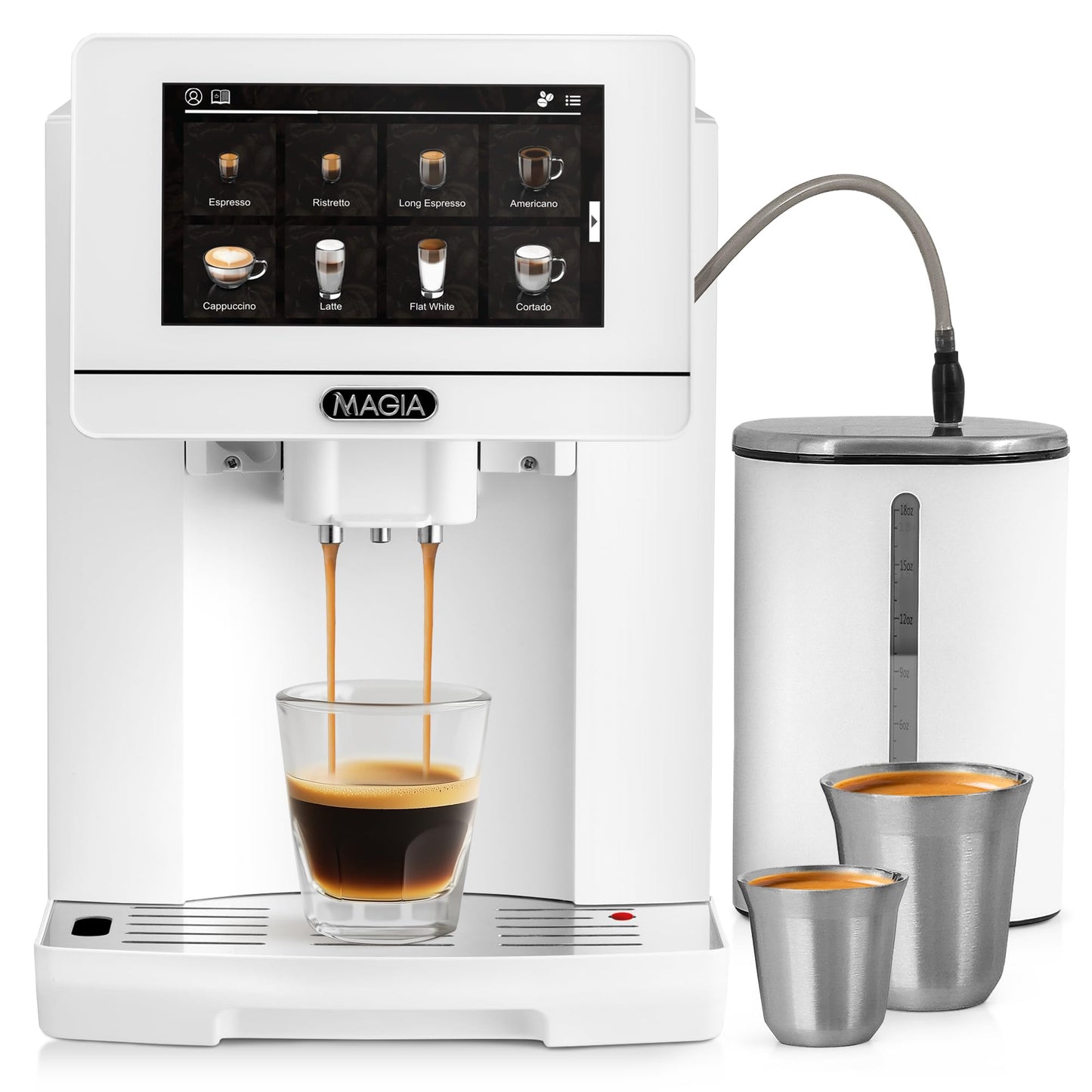 Automatic Espresso Machine with One-Touch Brewing