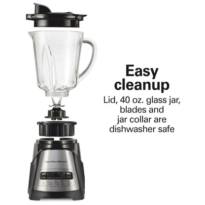 Power Elite Blender with Multi-Function Blending