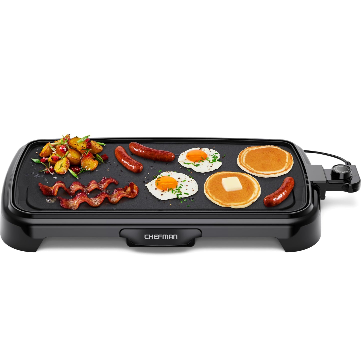 Extra-Large Electric Griddle with Temperature Control