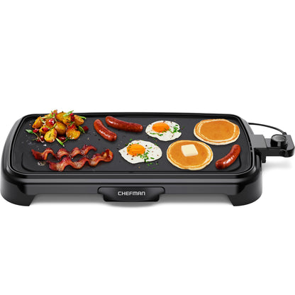 Extra-Large Electric Griddle with Temperature Control