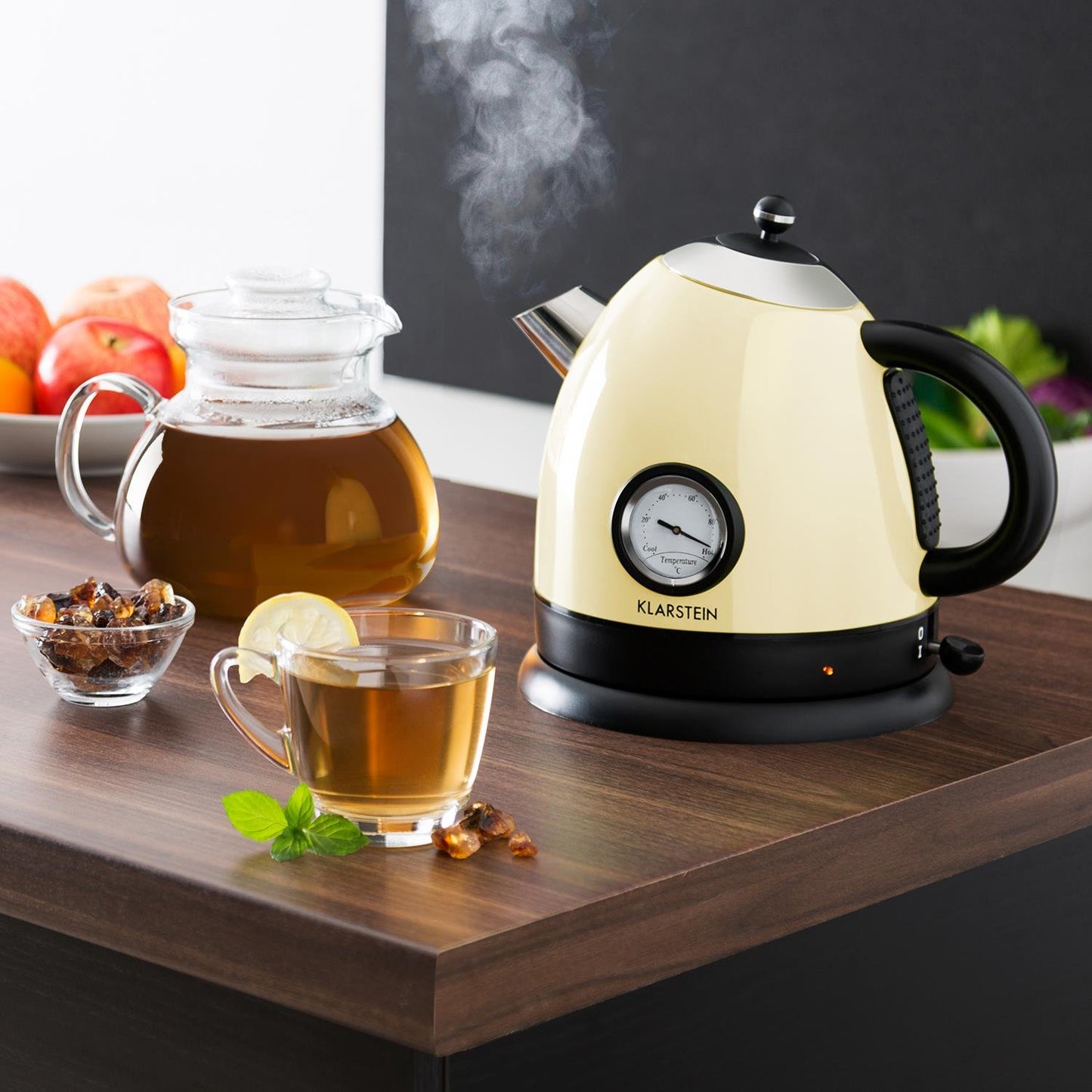 1.5L Stainless Steel Electric Kettle with 2200W Power