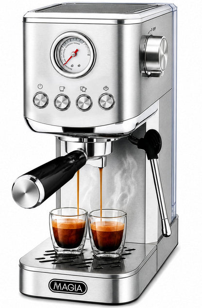 Automatic Espresso Machine with One-Touch Brewing