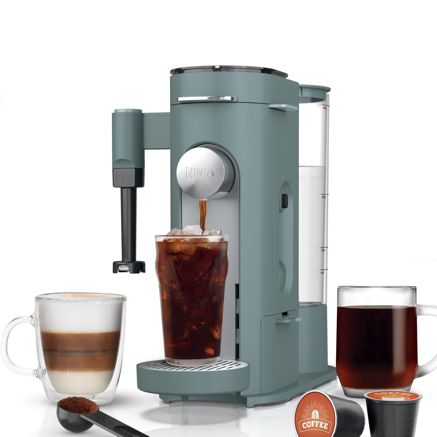 Pod & Grounds Coffee Maker with Specialty Brewing