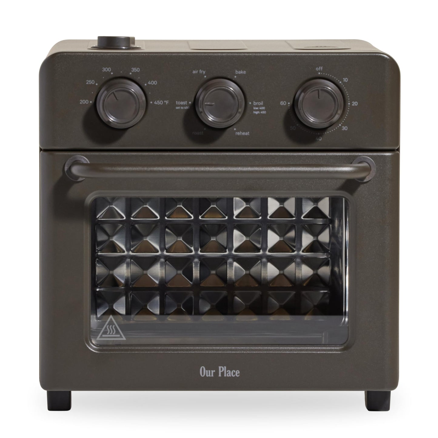 Compact Air Fryer Toaster Oven with Steam Infusion