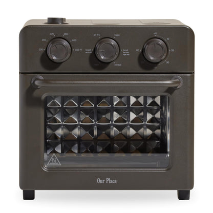 Compact Air Fryer Toaster Oven with Steam Infusion