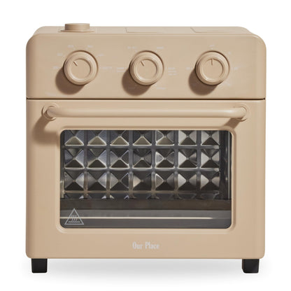 Compact Air Fryer Toaster Oven with Steam Infusion