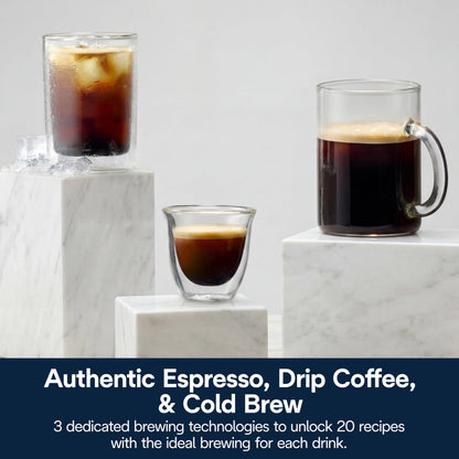 Automatic Espresso Machine with One-Touch Brewing
