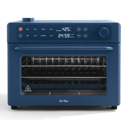 Compact Air Fryer Toaster Oven with Steam Infusion