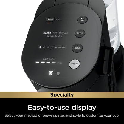Pod & Grounds Coffee Maker with Specialty Brewing