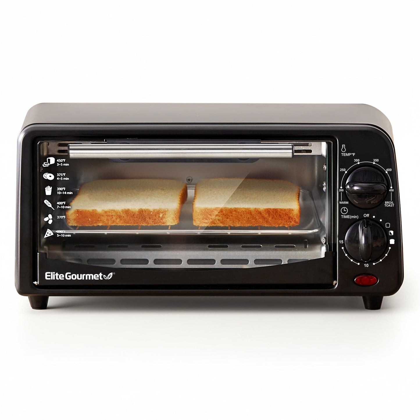 9L Countertop Toaster Oven with 4-Slice Capacity