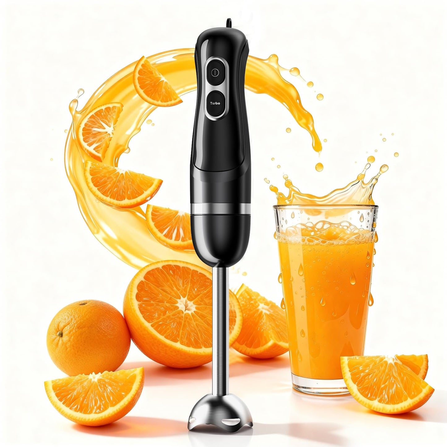 5-in-1 Immersion Blender with Variable Speed Control